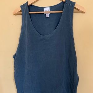 Blue tank top
